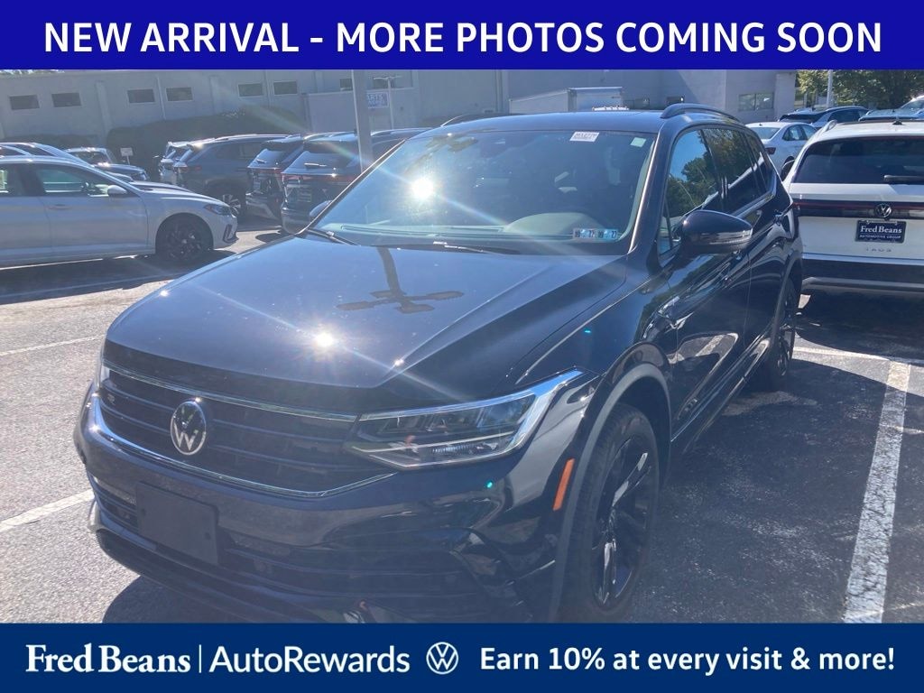 Certified 2024 Volkswagen Tiguan 2.0T SE R-Line Black SUV