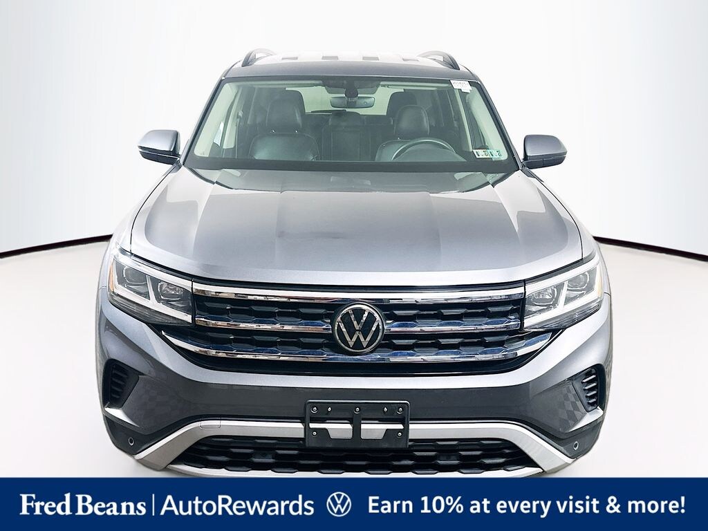 Used 2021 Volkswagen Atlas 2.0T SE w/Technology 4MOTION SUV