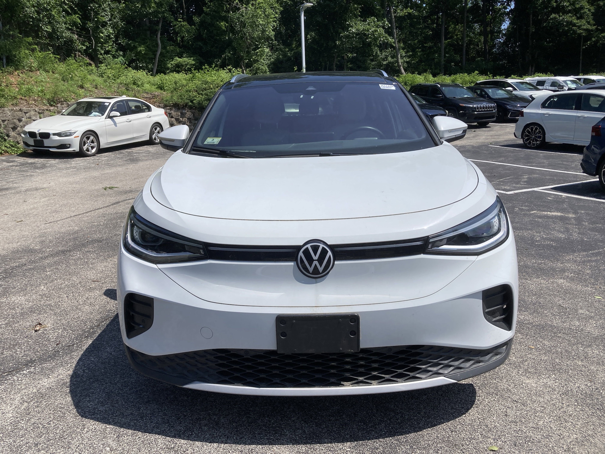 Used 2021 Volkswagen ID.4 PRO S with VIN WVGUNPE27MP066589 for sale in Devon, PA