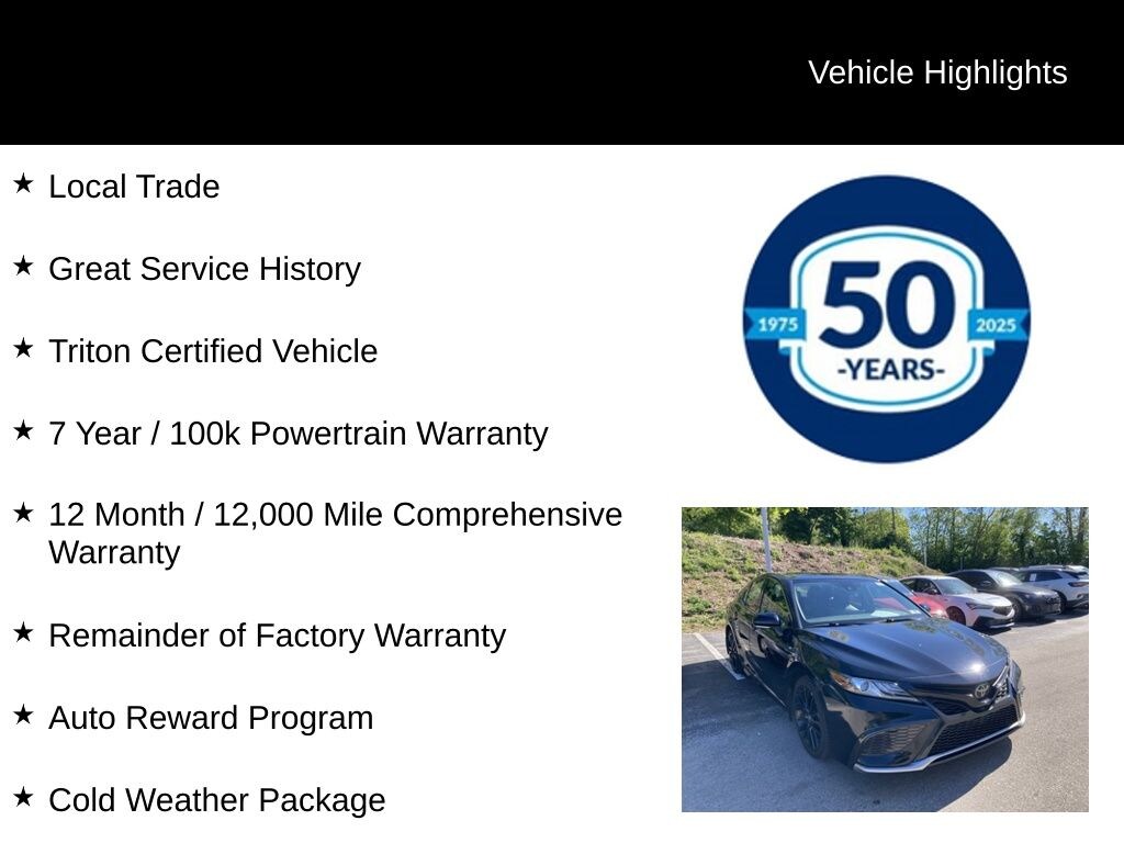 Used 2022 Toyota Camry XSE Sedan