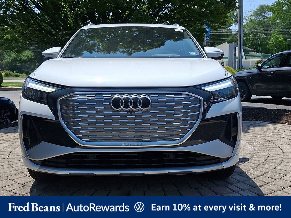 Used 2023 Audi Q4 e-tron Premium Plus with VIN WA1L2BFZ0PP063328 for sale in Devon, PA