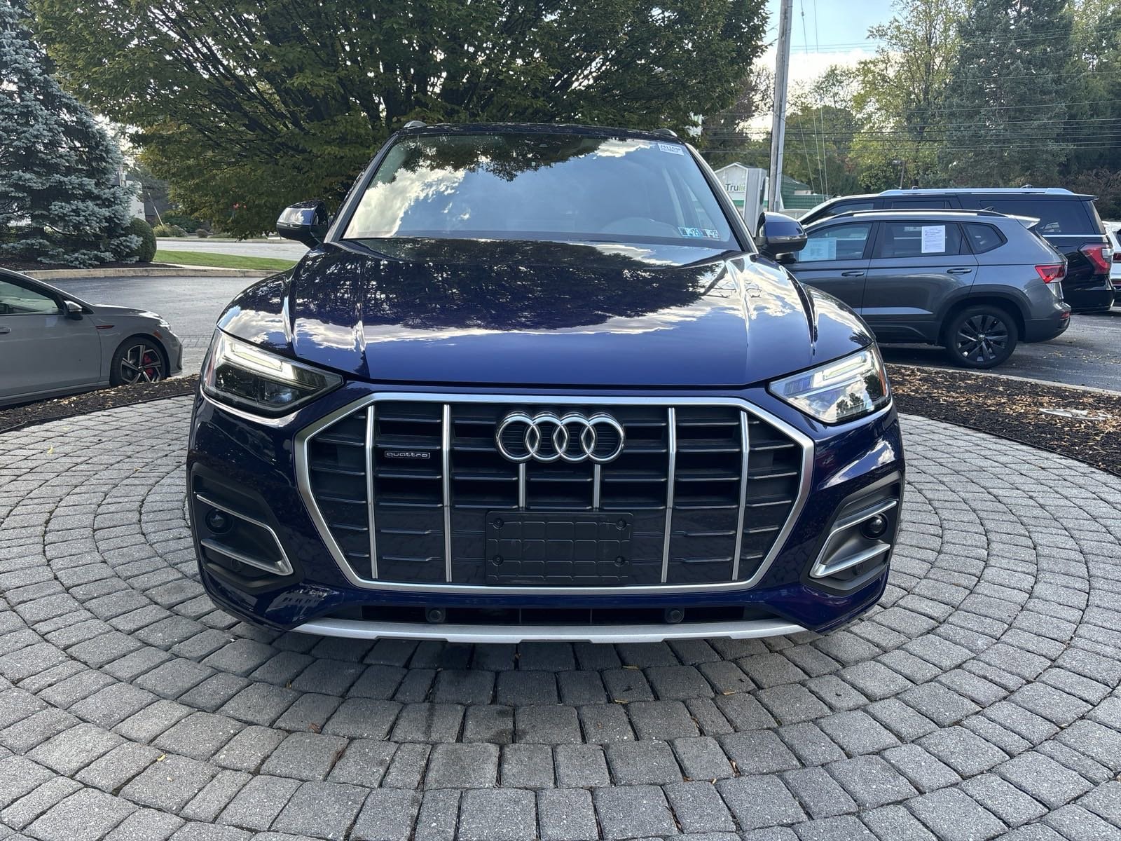 Used 2021 Audi Q5 Premium with VIN WA1AAAFY1M2104070 for sale in Devon, PA