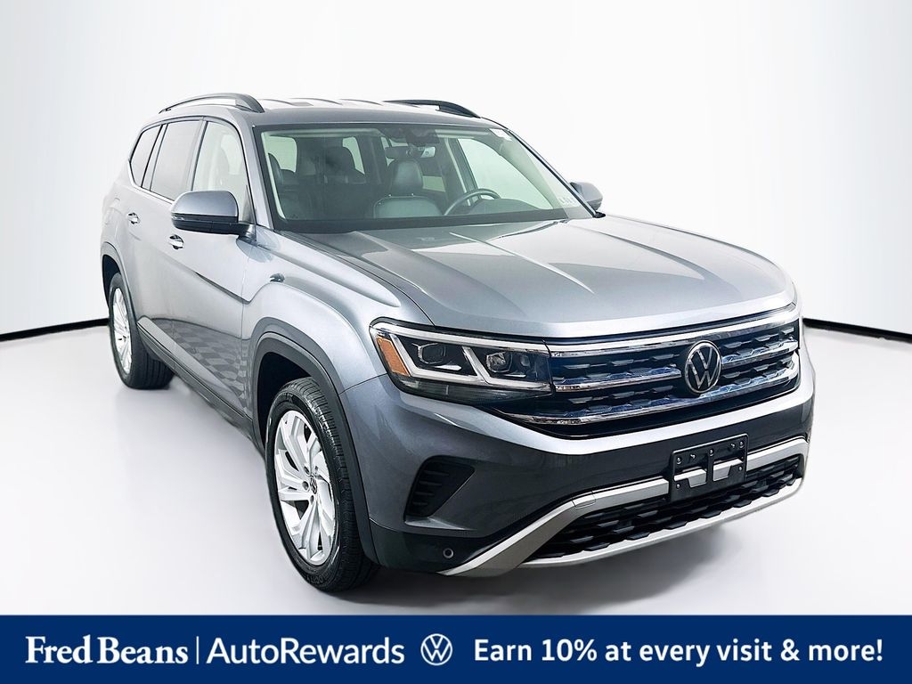 Used 2021 Volkswagen Atlas 2.0T SE w/Technology 4MOTION SUV
