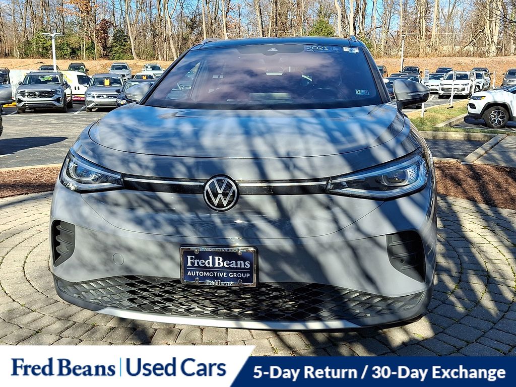 Certified 2021 Volkswagen ID.4 PRO S with VIN WVGUNPE26MP065241 for sale in Devon, PA