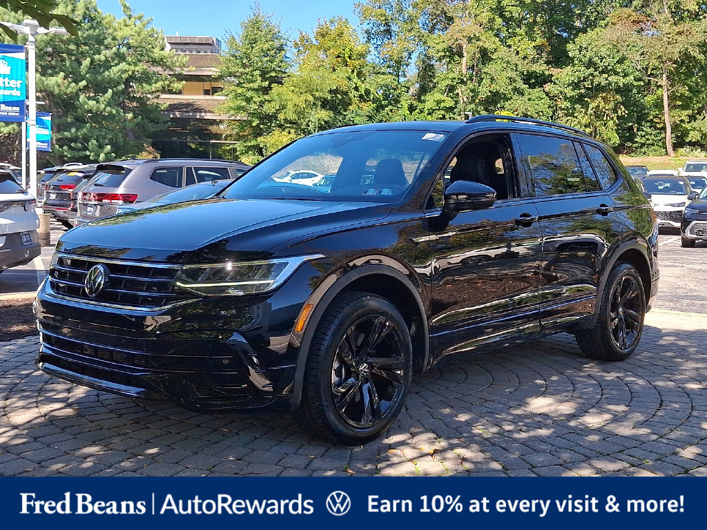 Certified 2024 Volkswagen Tiguan 2.0T SE R-Line Black SUV