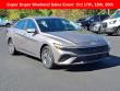 Used 2024 Hyundai Elantra Hybrid Blue Sedan