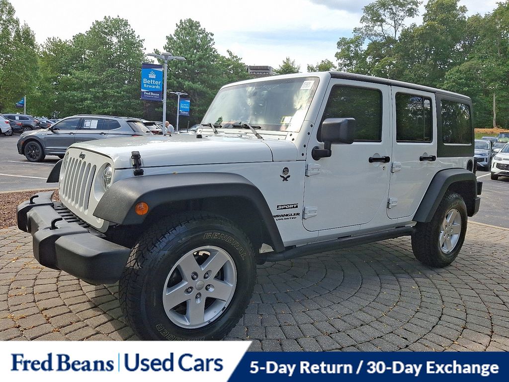 2017 Jeep Wrangler Unlimited Sport photo 3