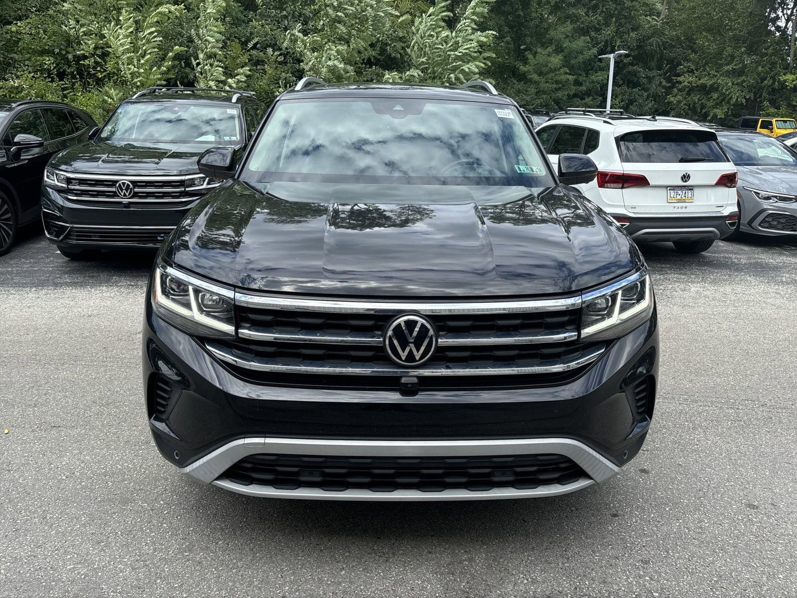 Used 2021 Volkswagen Atlas SEL Premium with VIN 1V2TR2CA4MC598776 for sale in Devon, PA