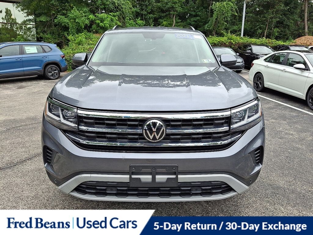 Certified 2021 Volkswagen Atlas 3.6L V6 SE w/Technology 4MOTION SUV
