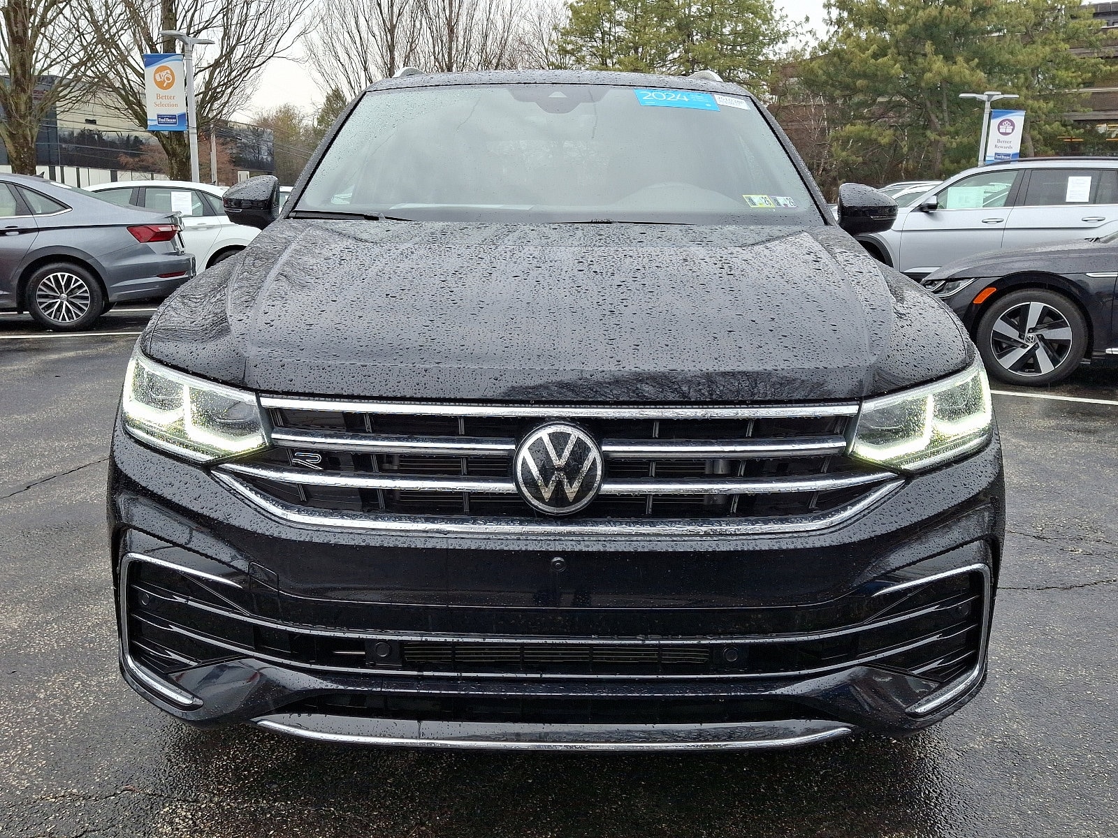 Used 2024 Volkswagen Tiguan SEL R-LINE with VIN 3VV4B7AX4RM067552 for sale in Devon, PA