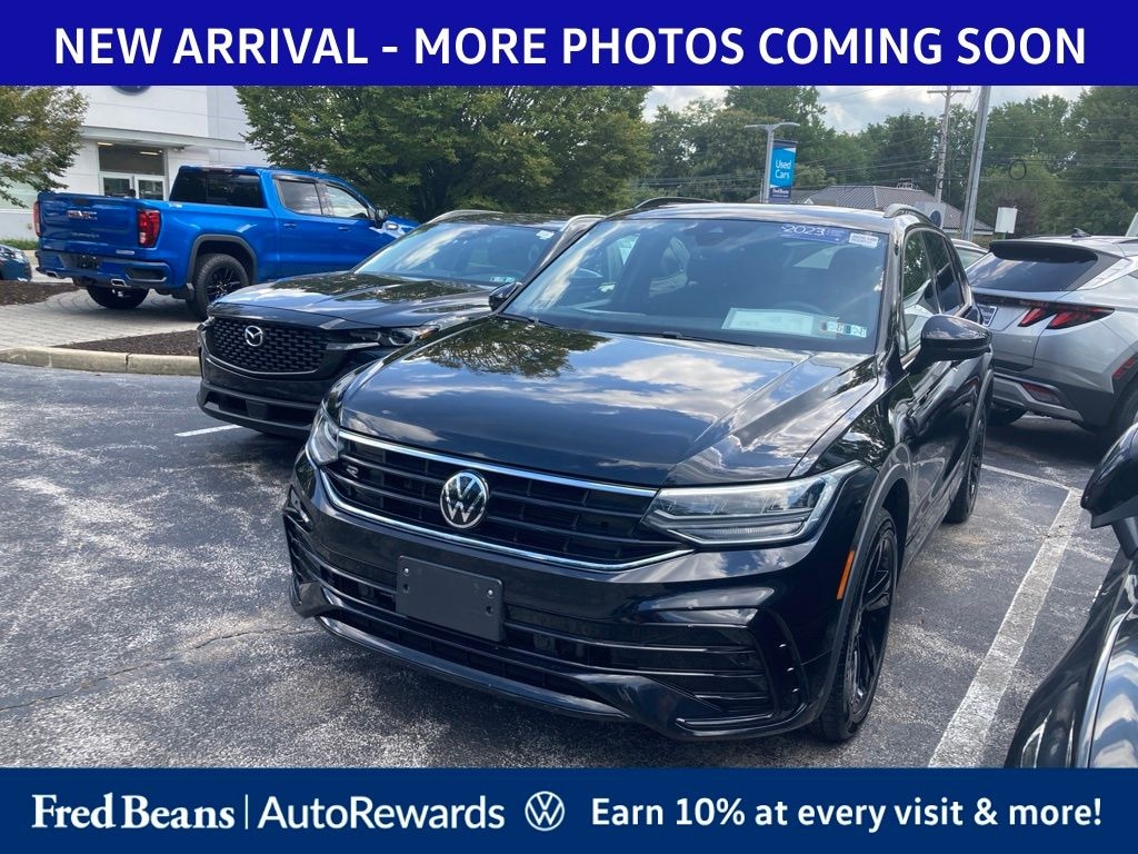 Certified 2023 Volkswagen Tiguan 2.0T SE R-Line Black SUV