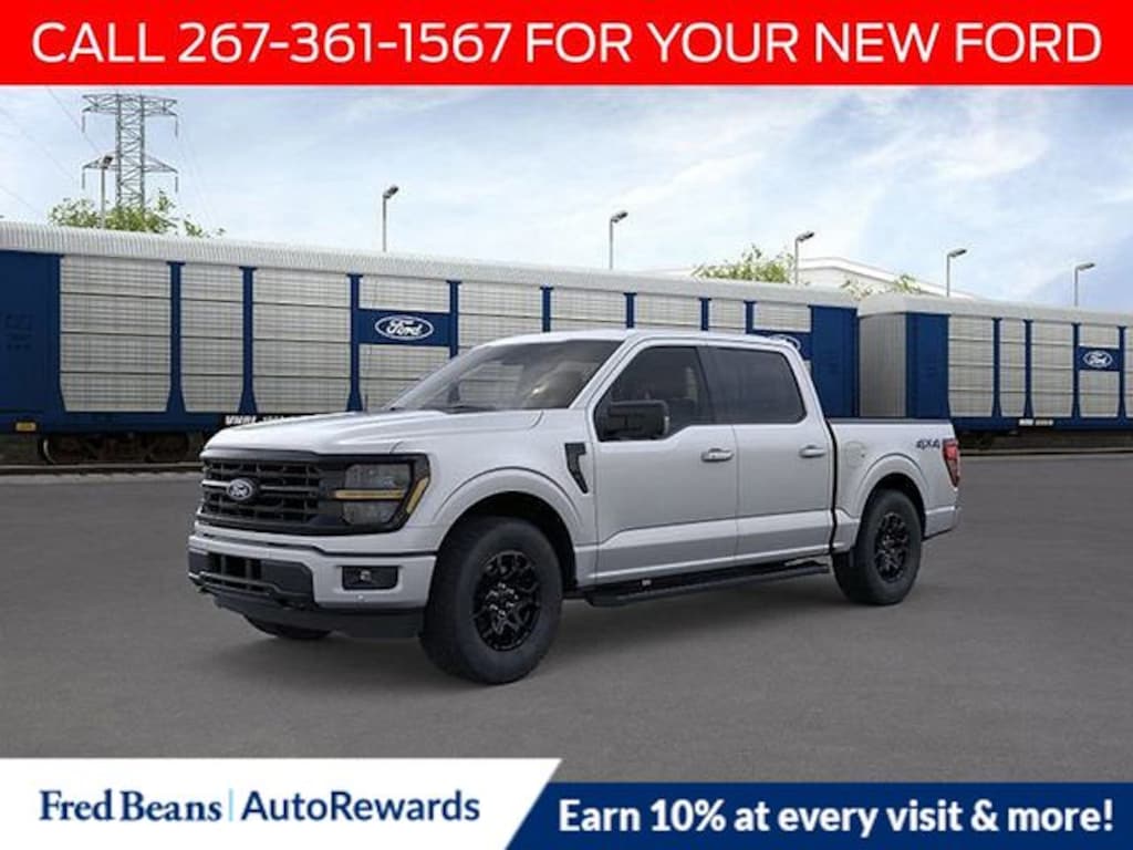 New 2025 Ford F-150 XLT Truck SuperCrew Cab
