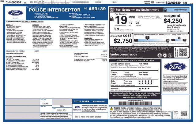 2025 Ford Explorer Utility Police Interceptor - Photo 9