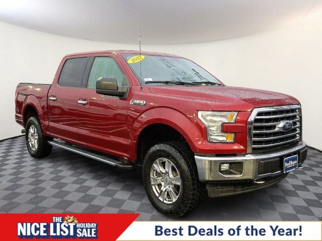 Certified 2017 Ford F-150 XLT Truck SuperCrew Cab