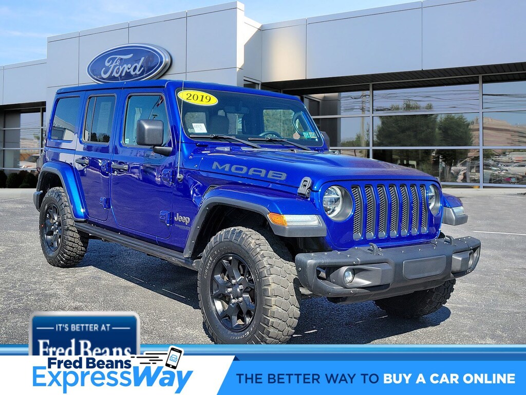 Used 2019 Jeep Wrangler Unlimited For Sale | Doylestown PA - Serving  Quakertown, Perkasie & Jamison PA | 1C4HJXEG9KW529686
