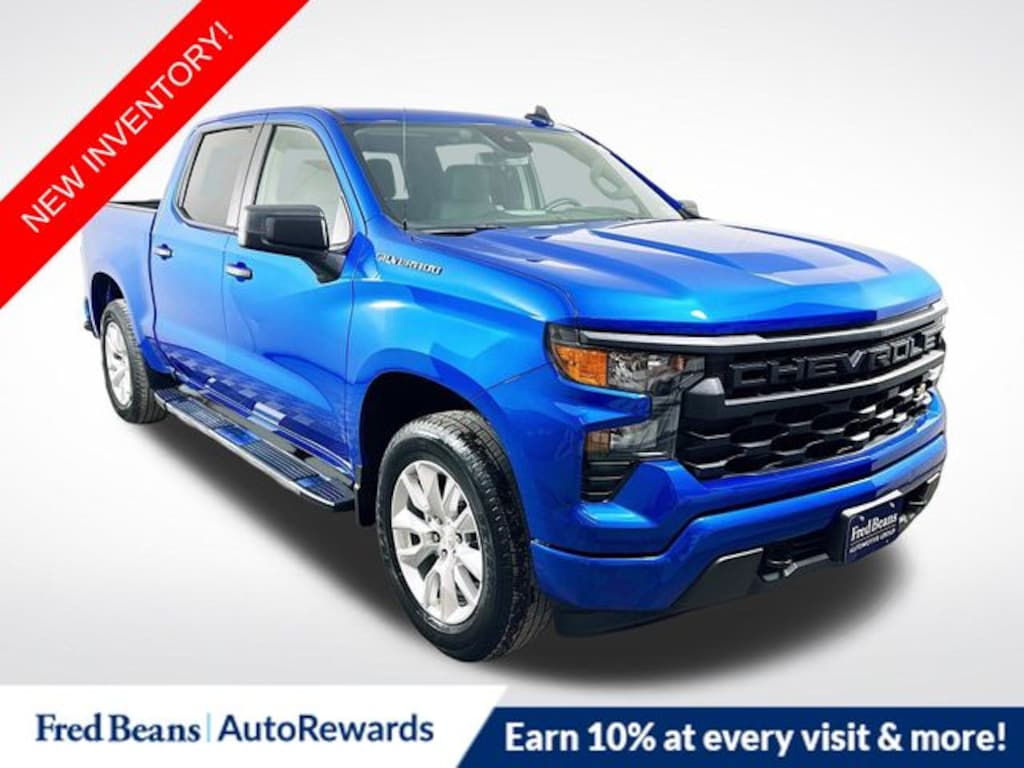 Used 2024 Chevrolet Silverado 1500 Custom Truck Crew Cab