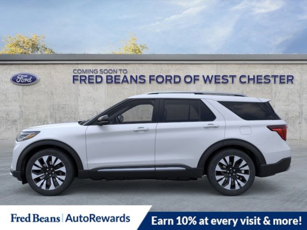 New 2026 Ford Explorer Platinum SUV