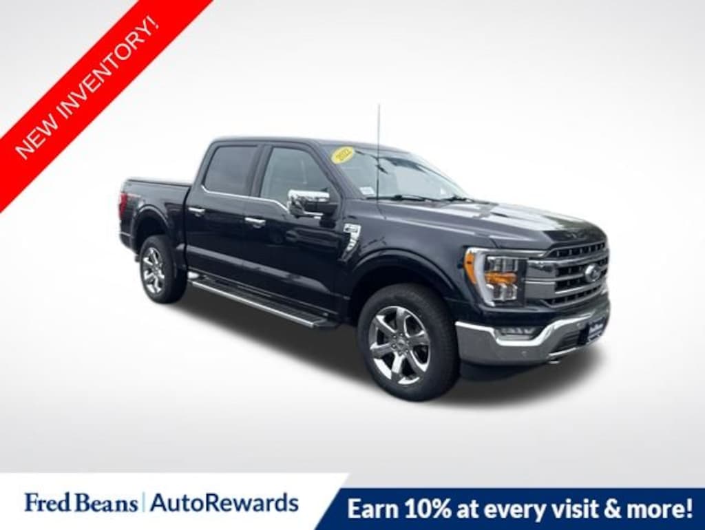 Certified 2022 Ford F-150 Lariat Truck SuperCrew Cab