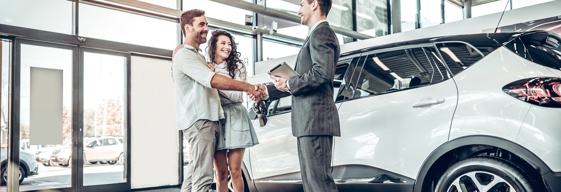 Buying a Vehicle at Car Dealership