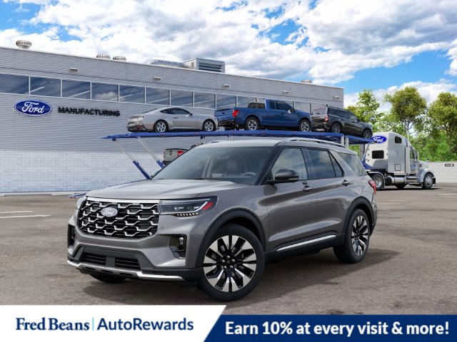 New 2027 Ford Explorer Platinum SUV