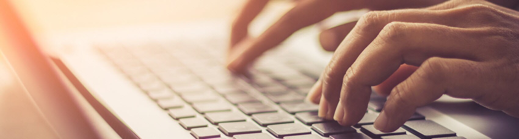 Typing on Keyboard
