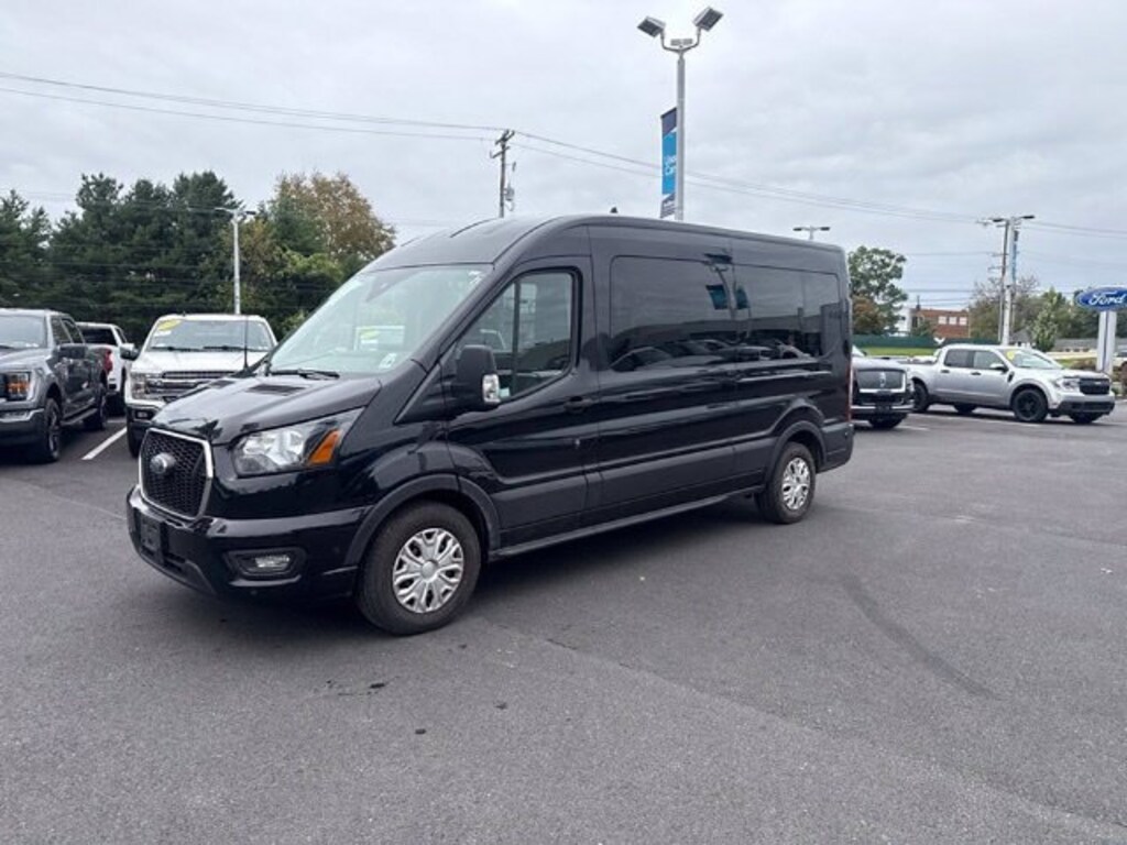 Certified 2024 Ford Transit-350 XLT Wagon Medium Roof Van