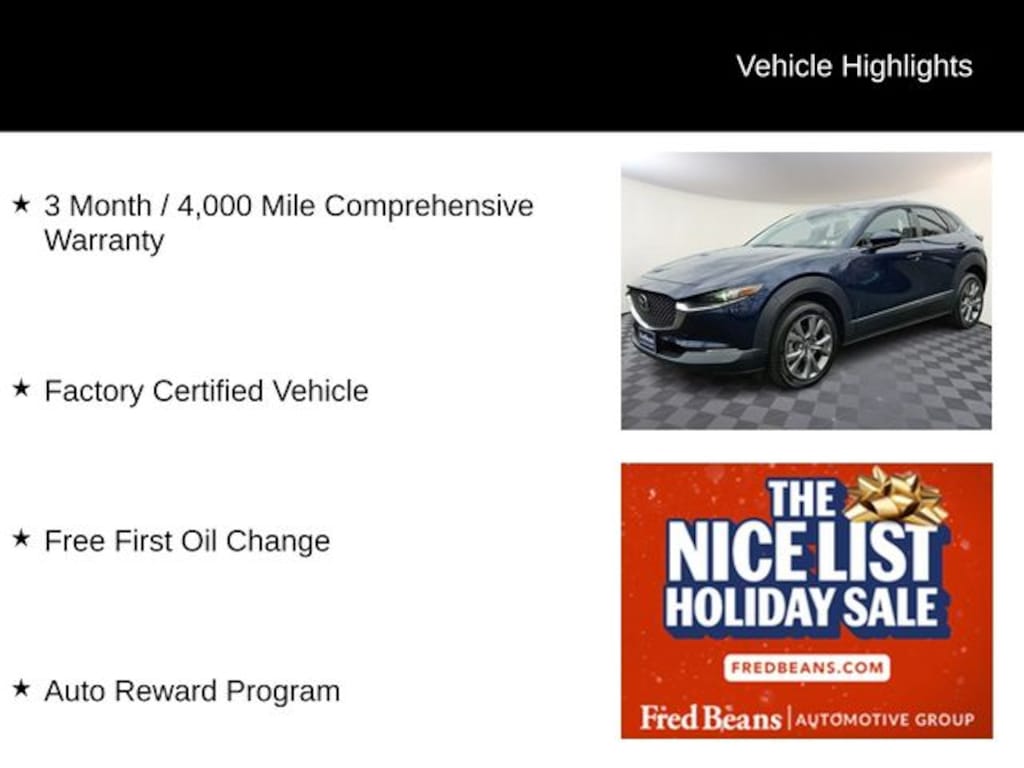 Used 2023 Mazda CX-30 2.5 S Select Package SUV