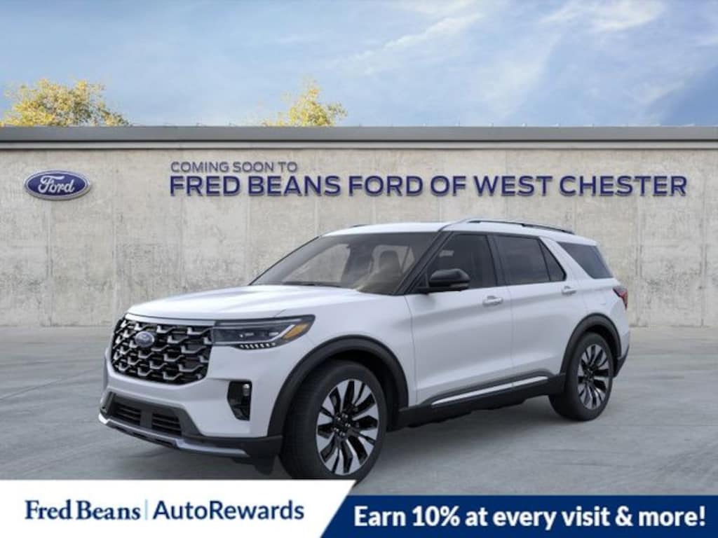 New 2026 Ford Explorer Platinum SUV