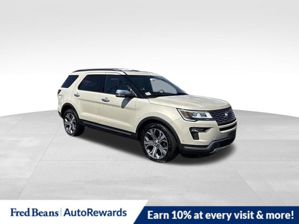 Certified 2018 Ford Explorer Platinum SUV