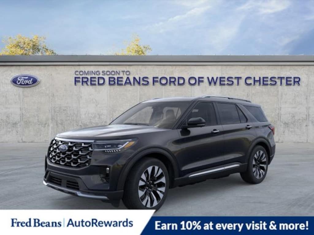 New 2026 Ford Explorer Platinum SUV
