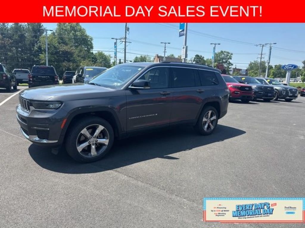 Certified 2021 Jeep Grand Cherokee L Limited SUV