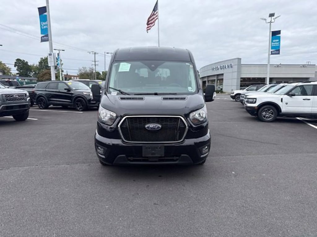 Certified 2024 Ford Transit-350 XLT Wagon Medium Roof Van