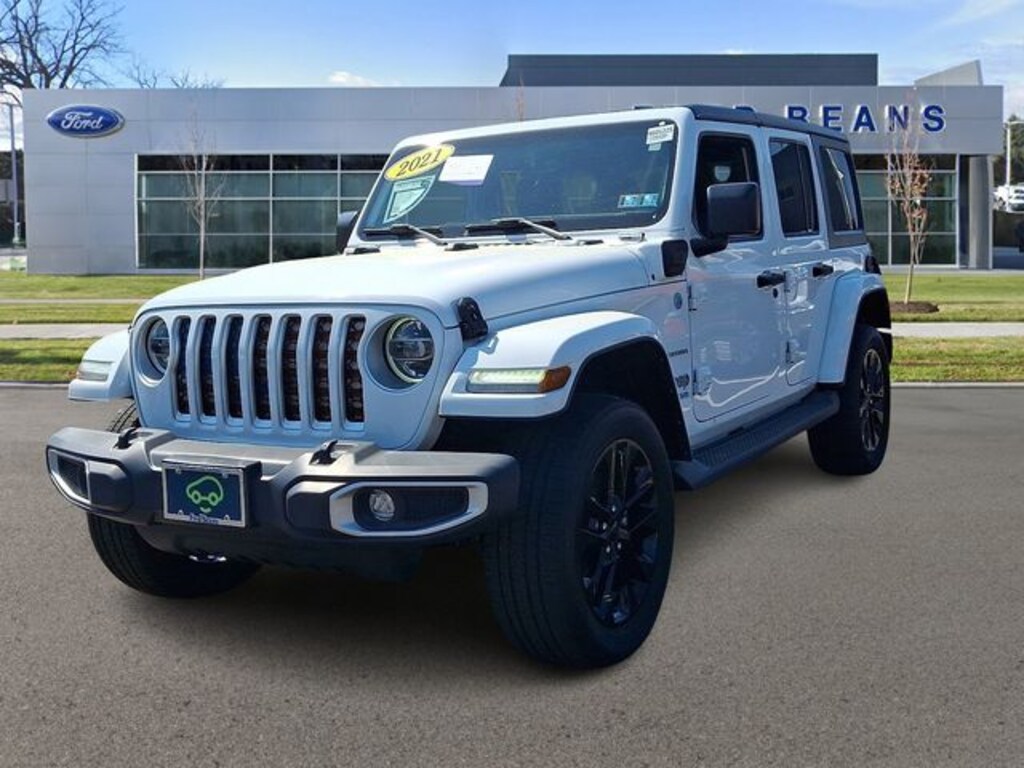 Used 2021 Jeep Wrangler Unlimited Sahara 4xe SUV