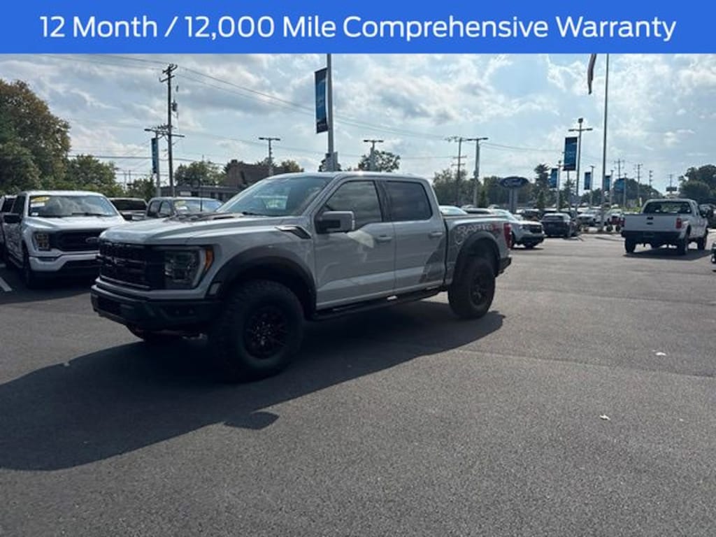 Certified 2023 Ford F-150 Raptor Truck SuperCrew Cab