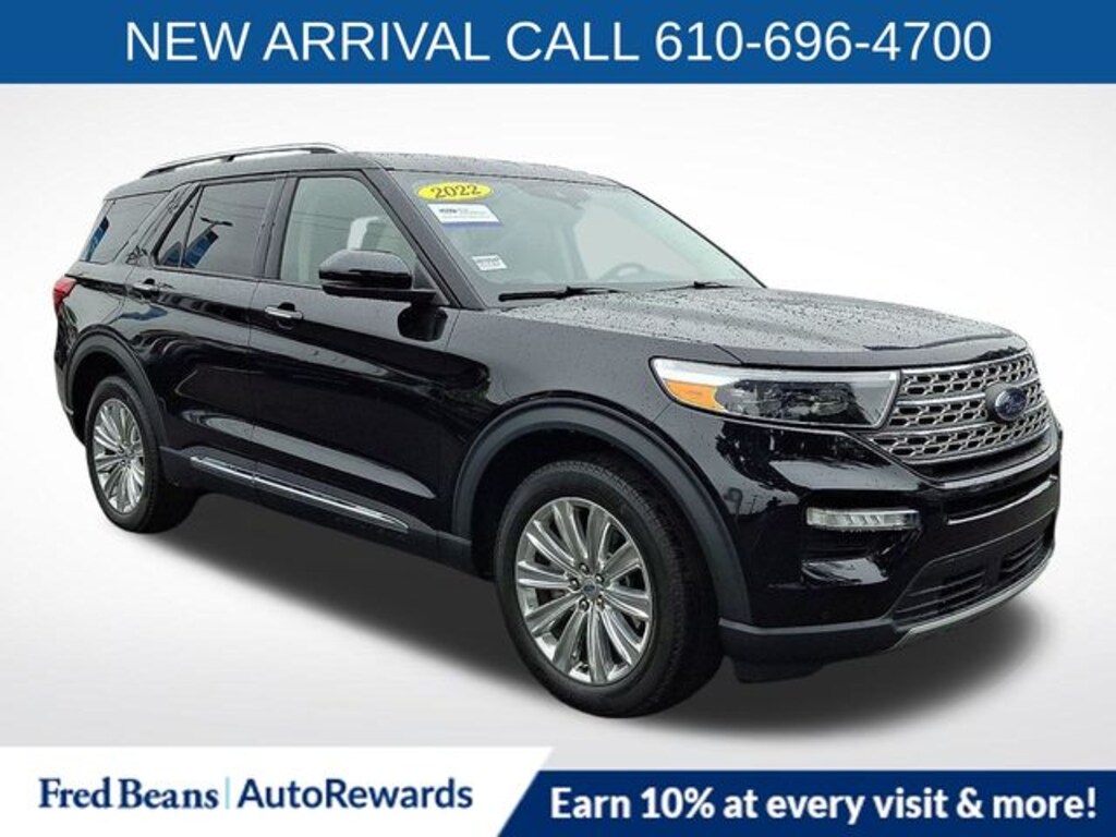 Certified 2022 Ford Explorer Limited SUV