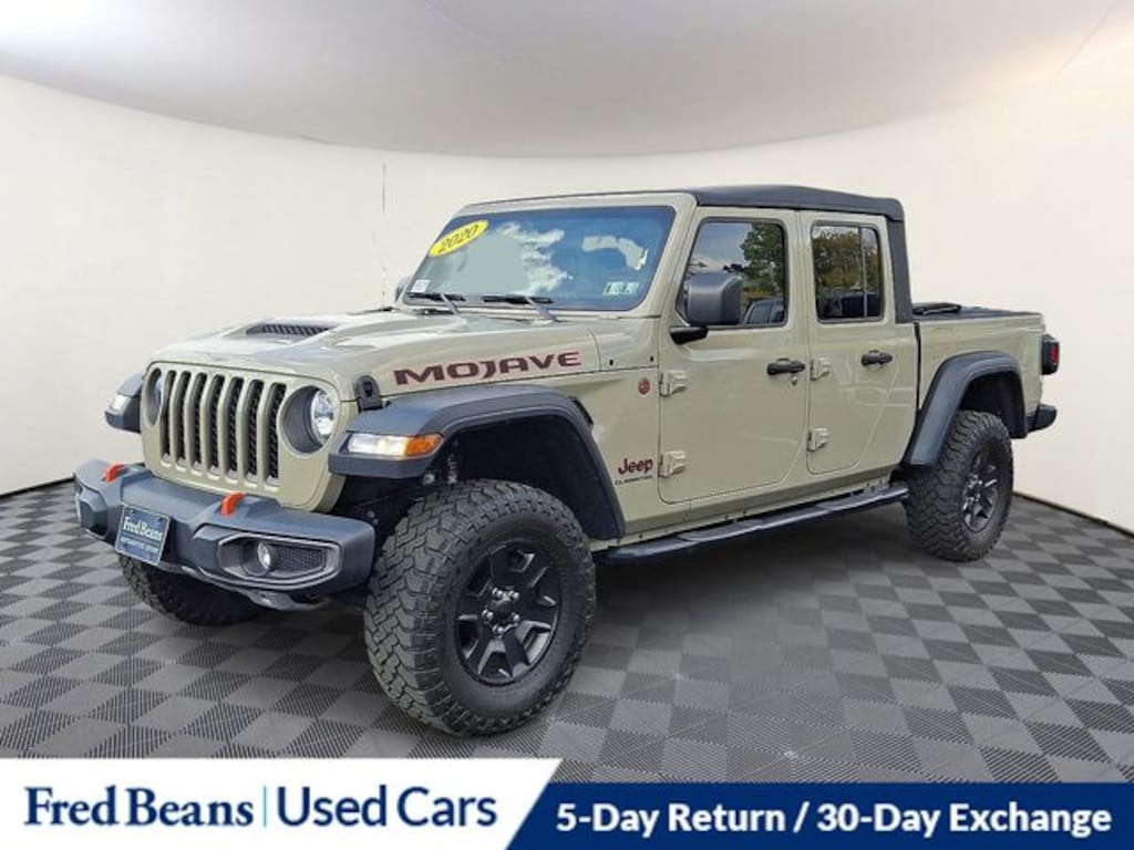 Certified 2020 Jeep Gladiator Mojave Truck Crew Cab