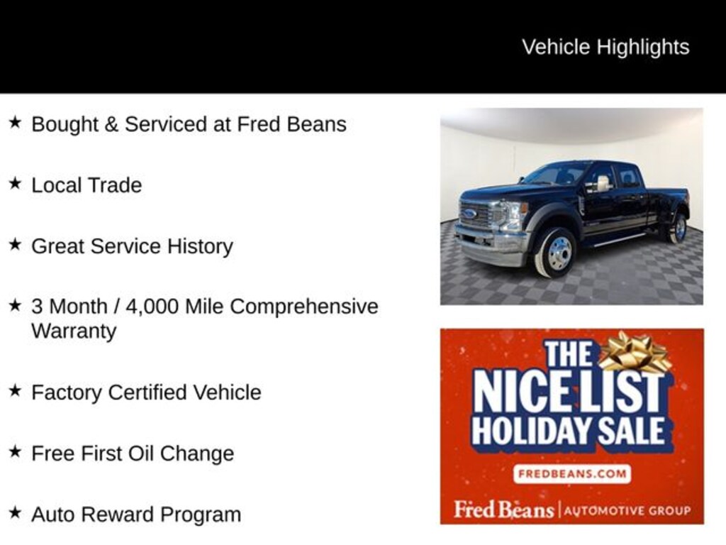 Certified 2020 Ford F-450SD XL Truck Crew Cab