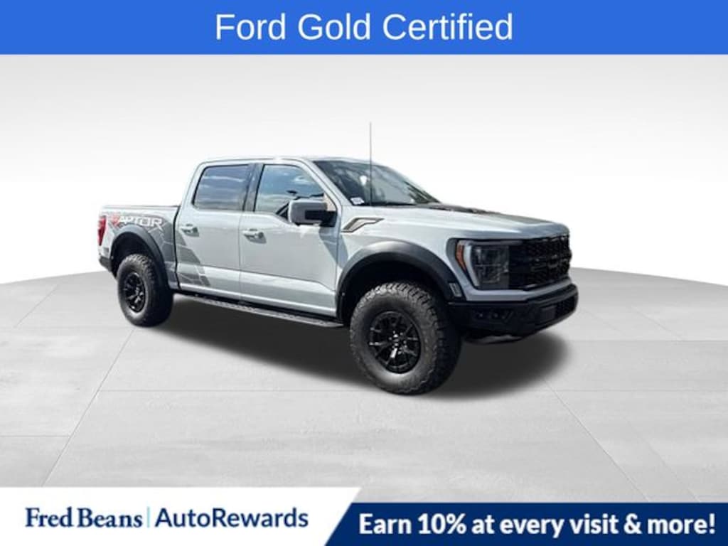 Certified 2023 Ford F-150 Raptor Truck SuperCrew Cab