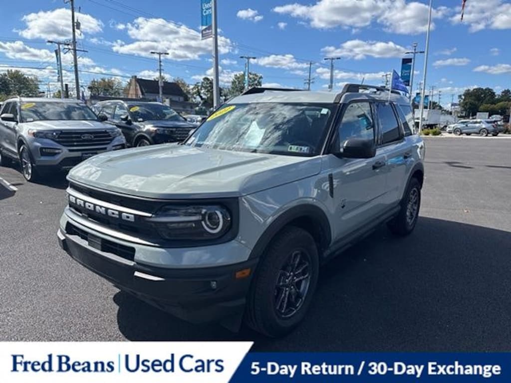 Certified 2022 Ford Bronco Sport Big Bend SUV