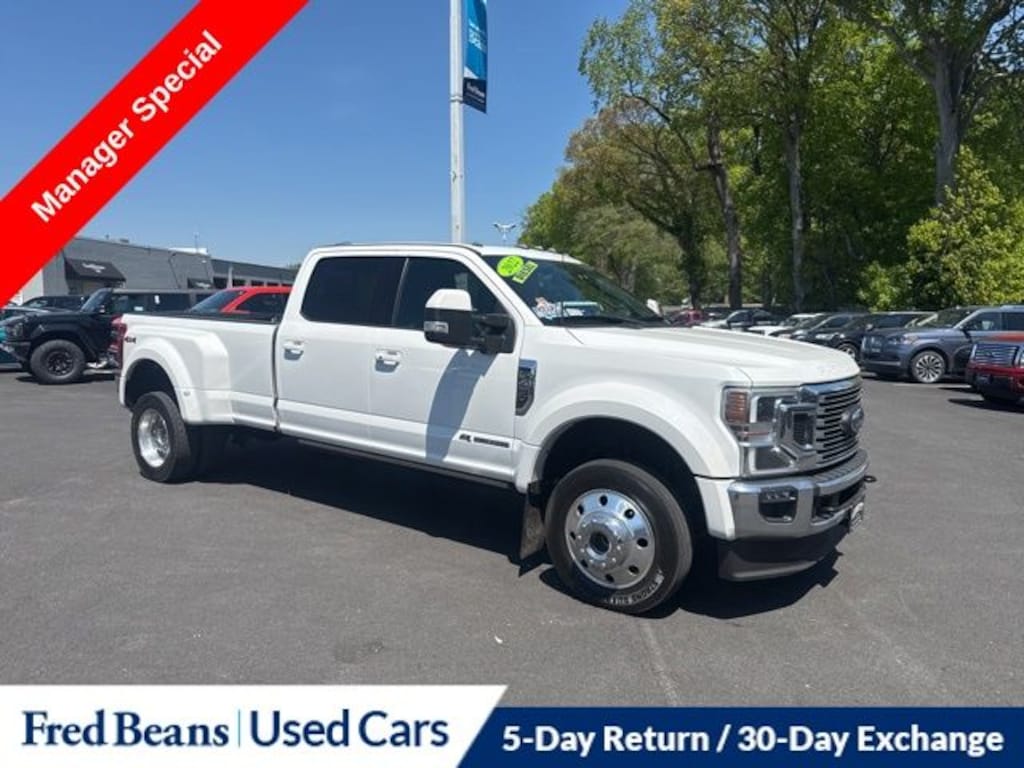 Certified 2022 Ford F-450SD Lariat Truck Crew Cab