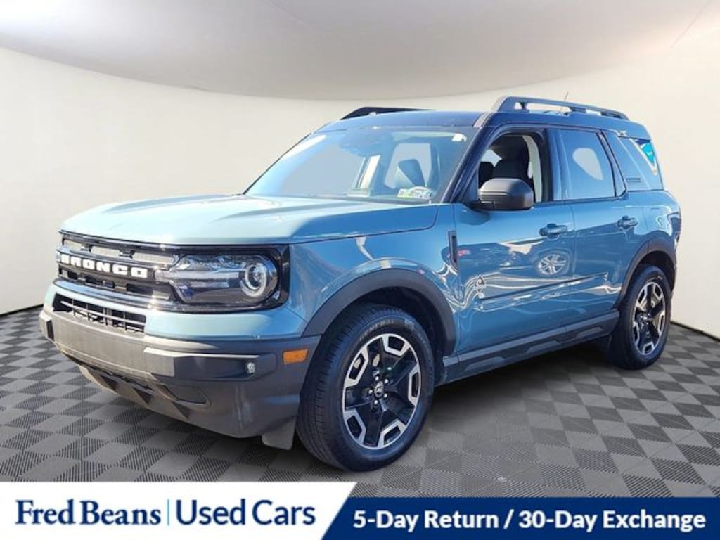 Certified 2022 Ford Bronco Sport Outer Banks SUV