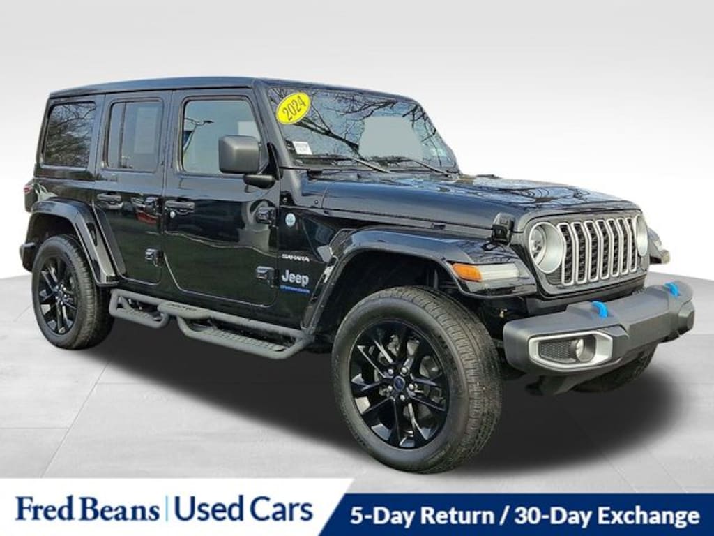 Used 2024 Jeep Wrangler Sahara 4xe SUV
