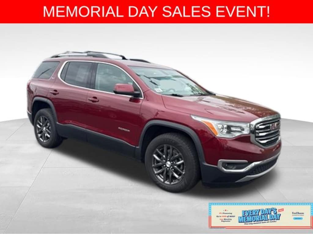 Certified 2018 GMC Acadia SLT-1 SUV