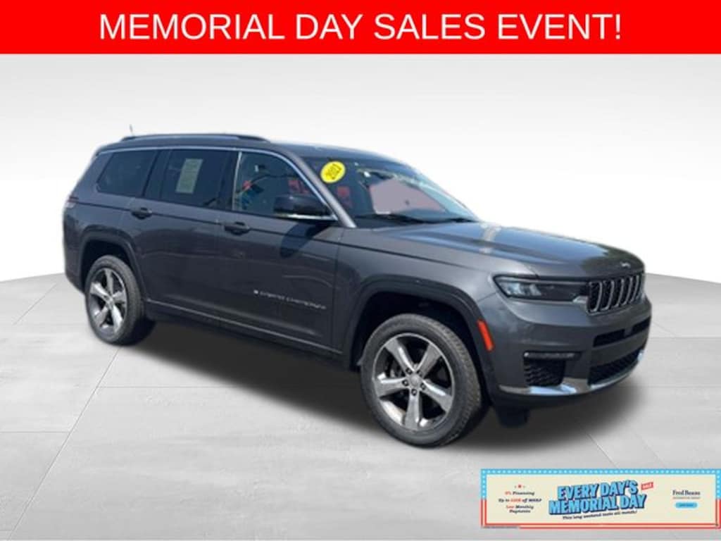 Certified 2021 Jeep Grand Cherokee L Limited SUV