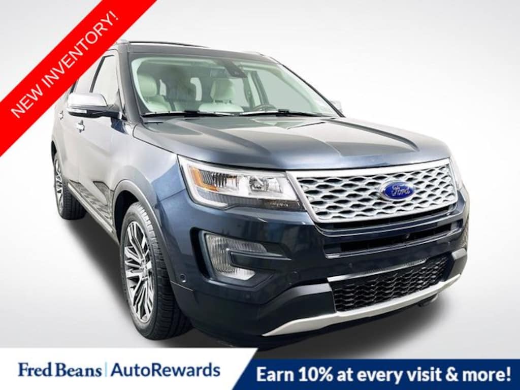 Certified 2017 Ford Explorer Platinum SUV