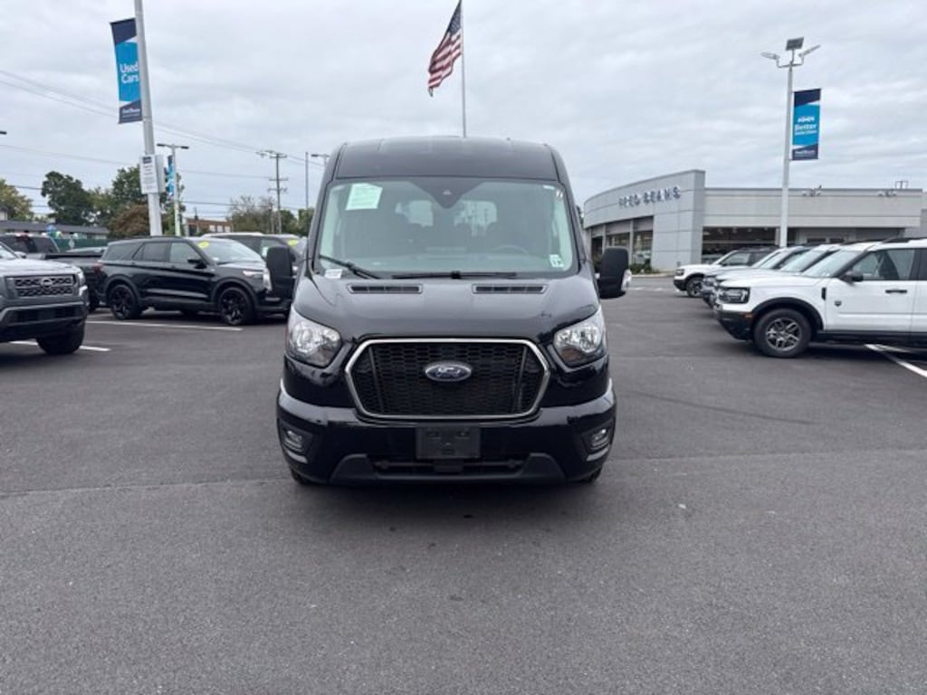 Certified 2024 Ford Transit-350 XLT Wagon Medium Roof Van