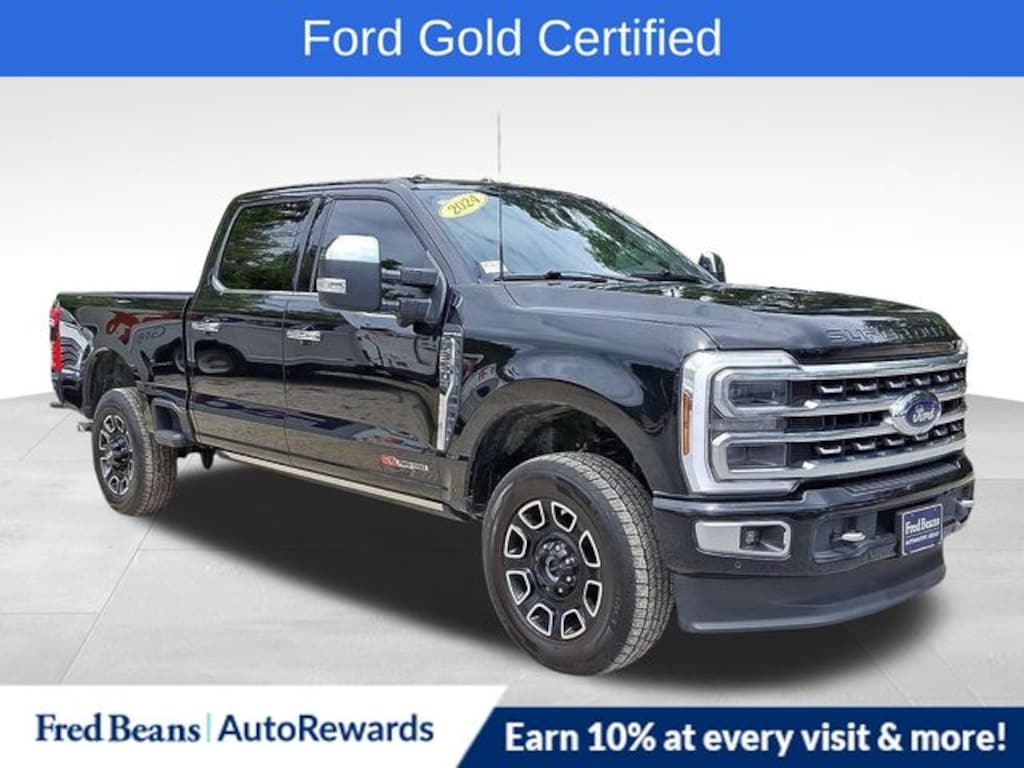 Certified 2024 Ford F-350SD Platinum Truck Crew Cab