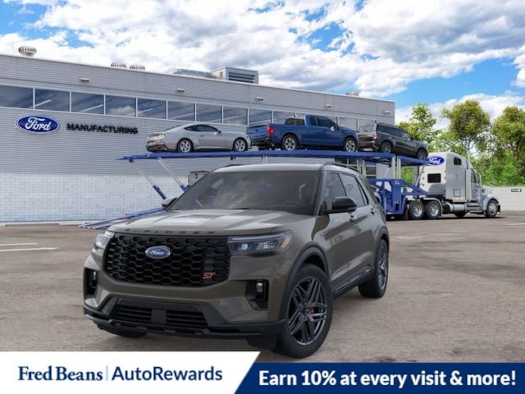 New 2026 Ford Explorer ST SUV