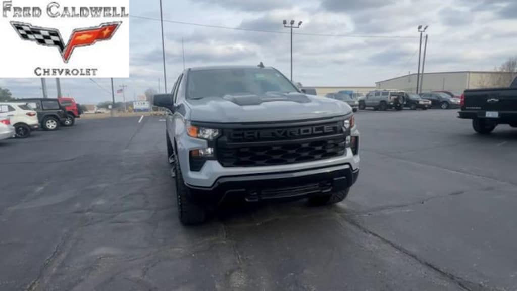 Used 2024 Chevrolet Silverado 1500 Custom Trail Boss Truck