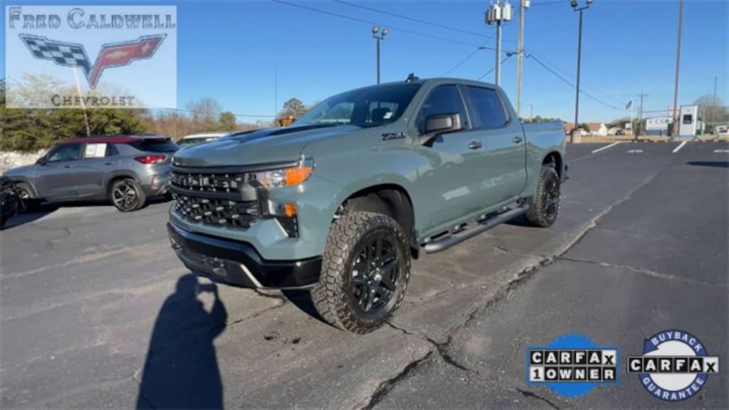 Used 2025 Chevrolet Silverado 1500 Custom Trail Boss Truck